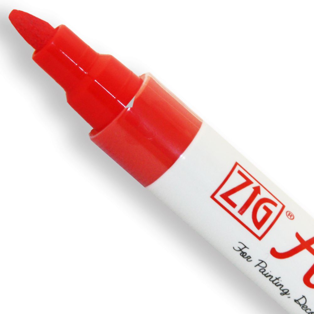 Crimson Acrylista Waterproof Pen - 6mm Nib